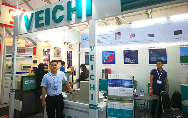 VEICHI ELECTRIC сверкает на выставке в Мьянме 2017